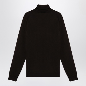 Roberto Collina Ebony merino wool turtleneck sweater - Img 2