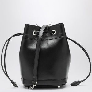 ROGER VIVIER Black leather bucket bag Très Vivier - Img 2