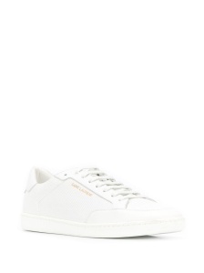 Saint Laurent Court Classic SL/10 leather sneakers - Img 2