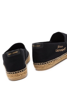 Saint Laurent logo-embroidered Espadrilles - Img 2