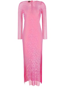 Santa Brand rhinestone-embellished maxi dress