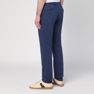 Santaniello Blue trousers in cotton - Img 2