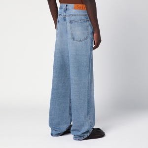 Séfr Light blue wide denim jeans - Img 2