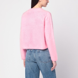Soft Goat Pink brushed cashmere pullover - Img 2