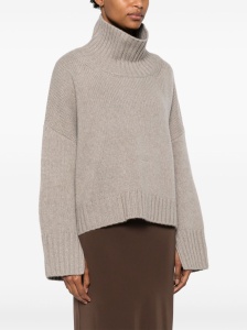 SOFT GOAT Sweaters Light Grey - Img 2