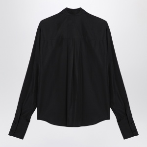 Sportmax Black popeline Gesso shirt - Img 2