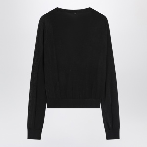 Sportmax Black wool cardigan - Img 2
