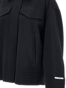 SPORTMAX PRE Coats Black - Img 3