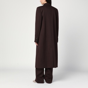 Stella McCartney Double-breasted plum wool coat - Img 2