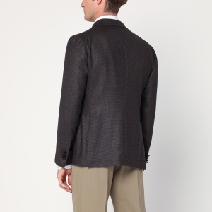 Tagliatore Brown wool double-breasted jacket - Img 2