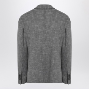 Tagliatore Single-breasted grey jacket in wool blend - Img 2