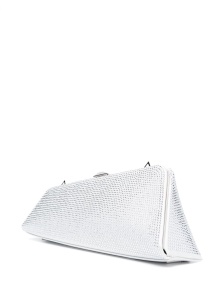 The Attico Long Night crystal-embellished clutch bag - Img 2