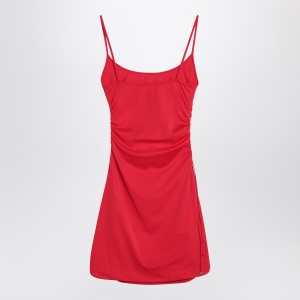 The Attico Red beach cover-up in stretch fabric - Img 2