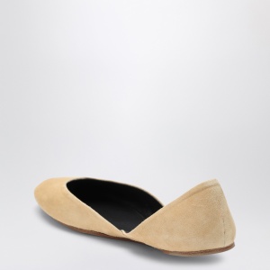 The Row Gemma Ballet Slipper beige suede - Img 2