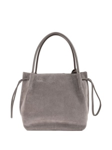 Tod's Drawstring Suede Tote Bag - Img 4