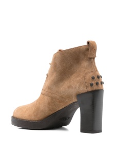 Tod's Suede lace-up ankle boots - Img 4