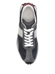 Tod's Vintage T-Sneakers in Suede and Technical Fabric - Img 2