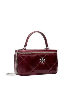 Tory Burch Kira Diamond Quilt Distressed Vanity Case - Img 3