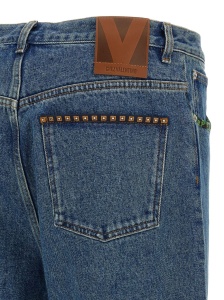 Valentino Floral-insert jeans - Img 4