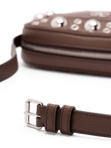 Valentino Garavani Nellcôte eyelet-embellished cross body bag - Img 3