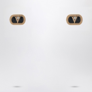 Valentino Garavani Oval earrings with crystals