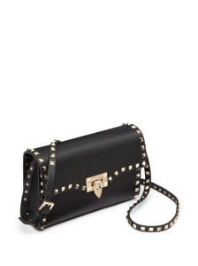 Valentino Garavani Rockstud small leather shoulder bag - Img 4