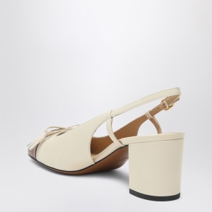 Valentino Garavani Slingback Valet Du Roi pumps in butter/tobacco - Img 2