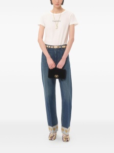 Valentino Garavani Suede flap shoulder bag - Img 2