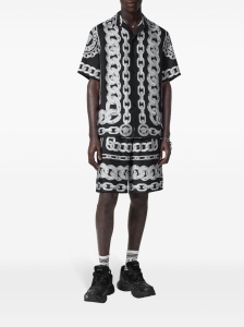 Versace Medusa Chains Silk Shorts - Img 3