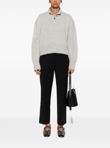 Via Masini 80 Trousers Black - Img 3