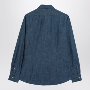 XACUS Blue denim Tailor Fit shirt - Img 2