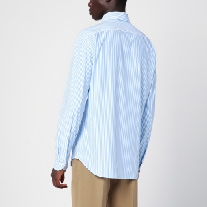 XACUS Striped light blue poplin Active shirt - Img 2