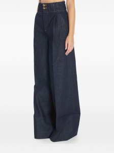 Zimmermann Hypnotic high-waist pleated wide jeans - Img 4