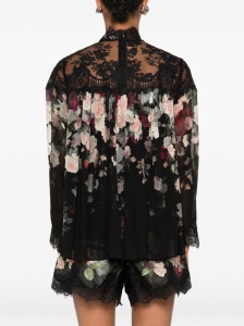 Zimmermann Lace-trimmed floral blouse - Img 2