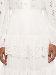Zimmermann Lucky embroidered skirt - Img 3