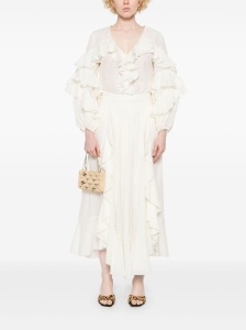 Zimmermann Ruffled maxi skirt - Img 4