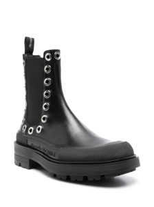Alexander McQueen Chelsea Boots With Eyelets - Img 3