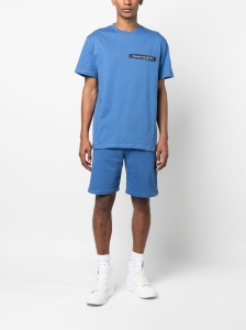Alexander McQueen logo-tape jersey shorts - Img 2