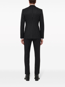 Alexander McQueen pinstriped single-breasted blazer - Img 2