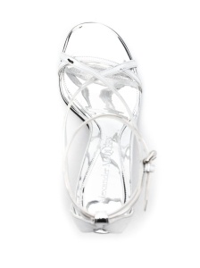 Alexander McQueen Twisted Armadillo 95mm patent sandals - Img 2