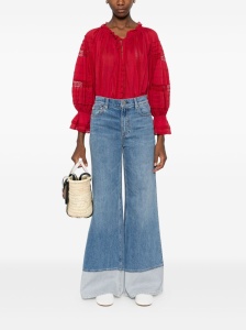 Alice + Olivia Jeans Clear Blue - Img 3