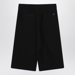 Ami Paris Bermuda wide black in cotton - Img 2