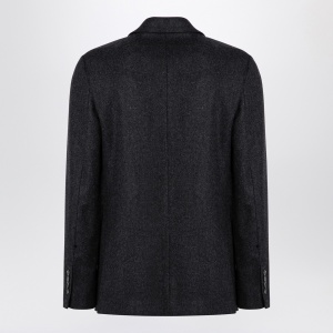 Ami Paris Grey wool double-breasted jacket - Img 2