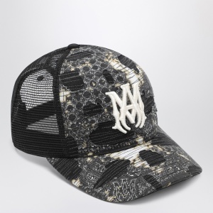 AMIRI Black bandana trucker hat - Img 2