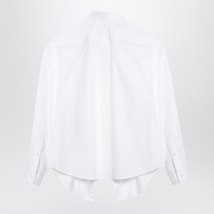 Balenciaga Asymmetrical white cotton shirt - Img 2