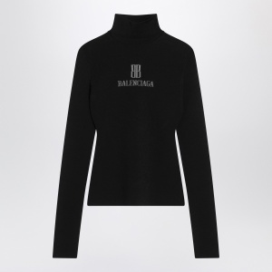 Balenciaga Black Nano BB turtleneck