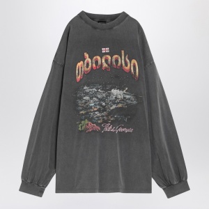 Balenciaga Black washed over Tbilisi T-shirt