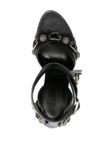 Balenciaga Cagole 110mm leather sandals - Img 2