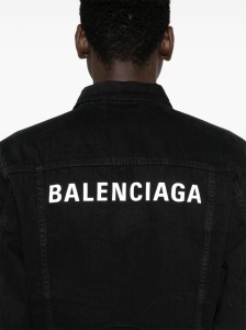 Balenciaga Coats Black - Img 2