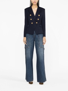 Balmain Double-breasted wool blazer - Img 3